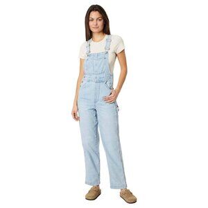 Madewell Denim Oversized Carpenter Overalls Size Medium